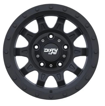 Dirty Life Roadkill 9301 Matte Black With Simulated Beadlock Wheels - Brixton 4x4 - Buy Online Now!